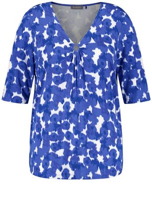 Samoon shirt print 67612-26114