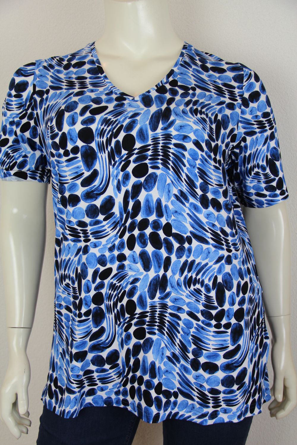 Brand shirt blauw 15643-5114