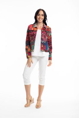 Orientique Ponte jacket Print 22993 Jasalmer