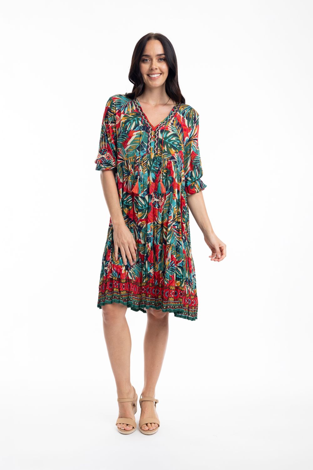 Orientique Jurk Rio Print 61699