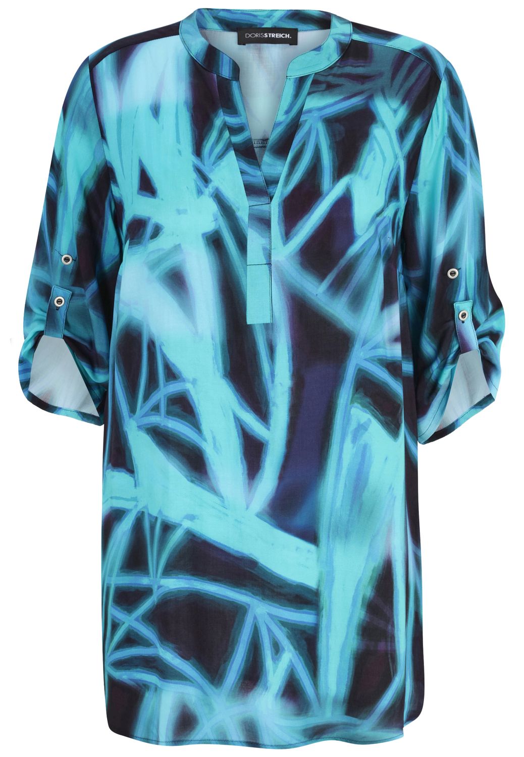 Doris Streich Blouse 1/2 Arm Marine 295552