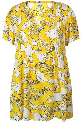 zhenzi Tunic S/S Geel Gwen 761