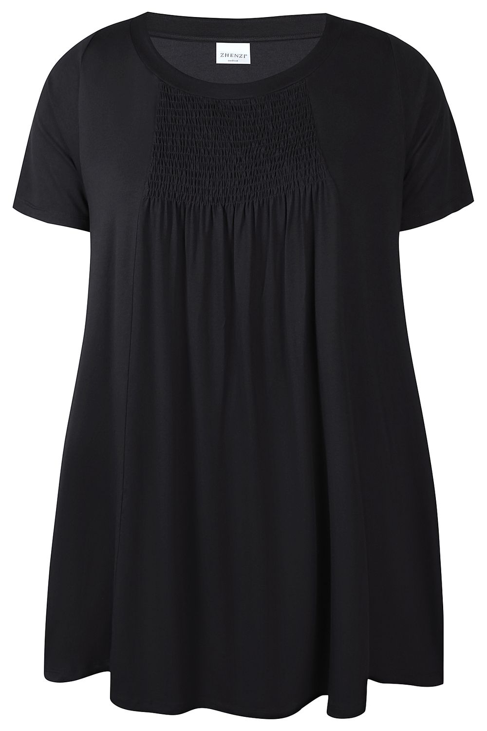 zhenzi Tunic S/S Zwart Livia 723