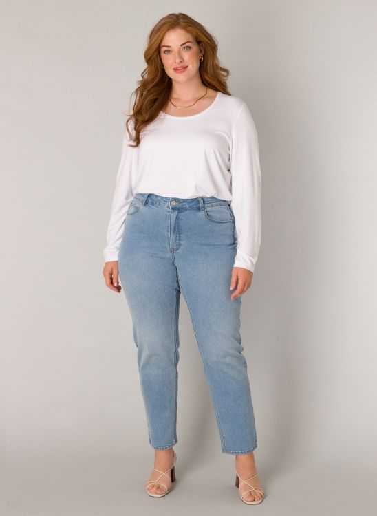 Base Level Curvy Annelia Light Blue 7000101