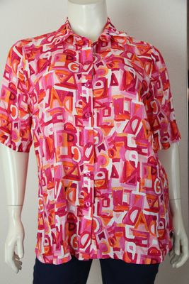 brand Blouse Print Roze 5071-18091