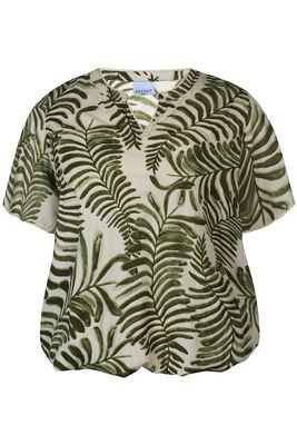 zhenzi Blouse Palm Leaf ZH-Macy 834