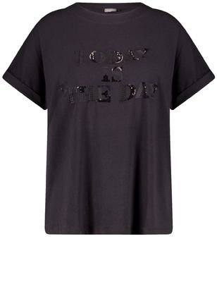samoon Shirt Zwart 671634-26213