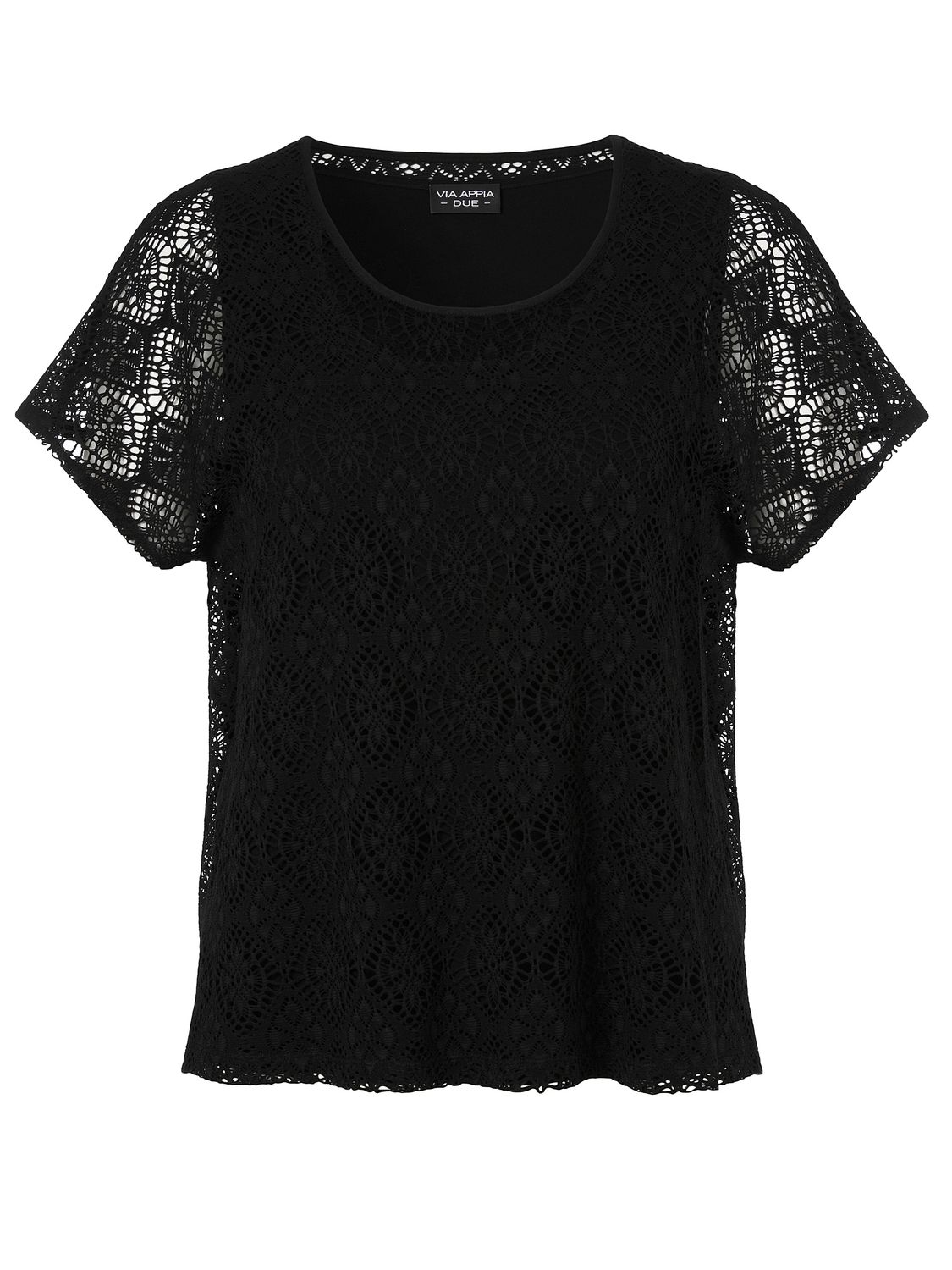 Via Appia Due T-Shirt Two In One 1/2 Arm schwarz 2513752