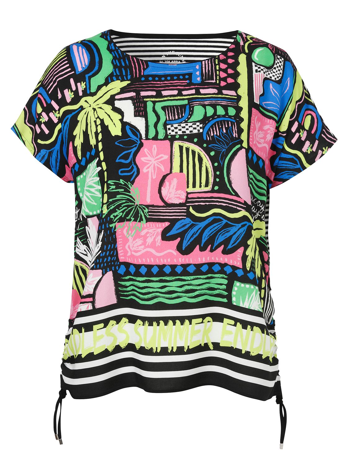 Via Appia Due Blouse Ronde hals Altrosa 2513451