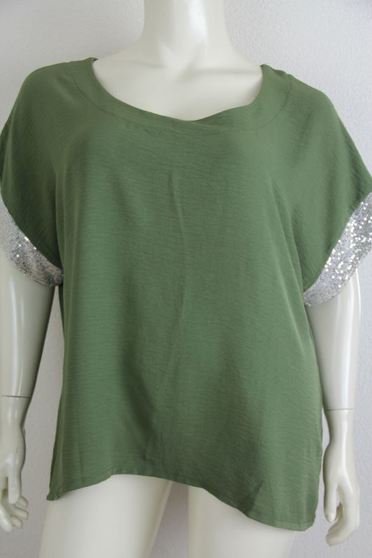 Curviss Blouse Groen 2565.31665