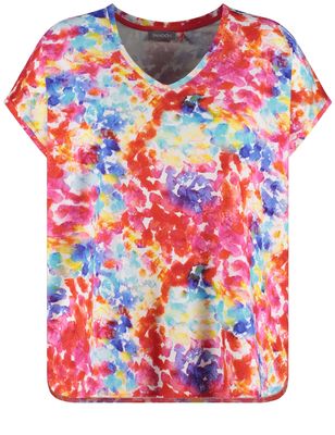 samoon Shirt Aperol print 671642-26223