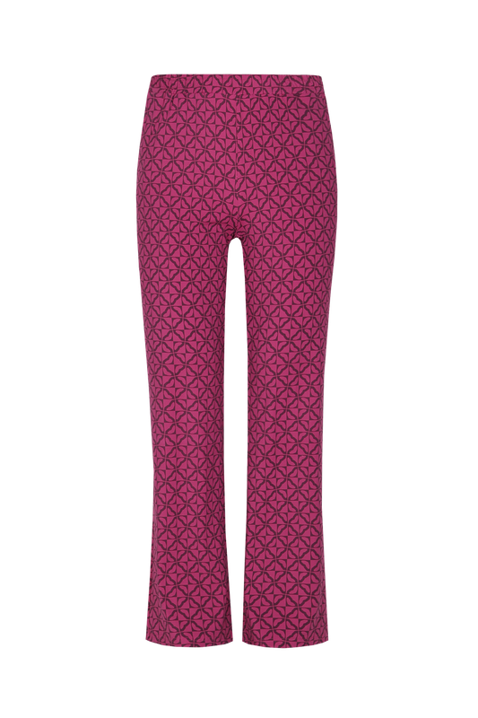 Exxcellent Trisha pants Raspberry/Mauve Wine 25NZE18
