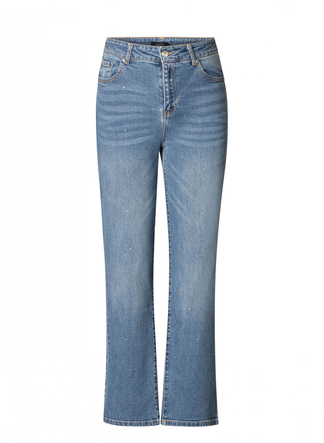 Yest Curve Fatima Denim Stone Wash Blu A005679