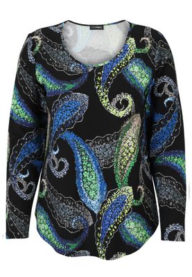 Doris Streich Shirt Blauw print 283216