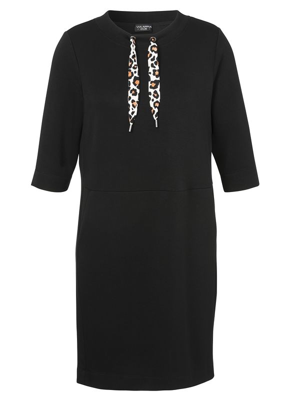 Via Appia Jurk 3/4 mouw Zwart 2514707