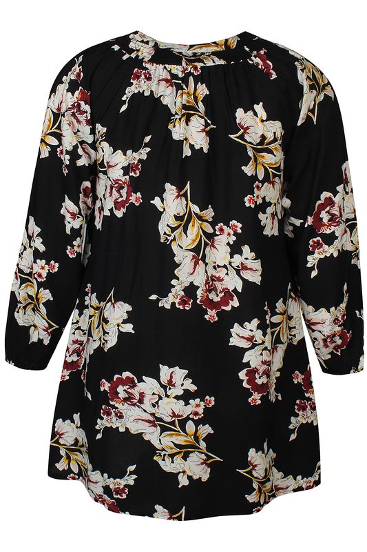 zhenzi Tuniek lange mouw tango Rood Zh-Ozie 937