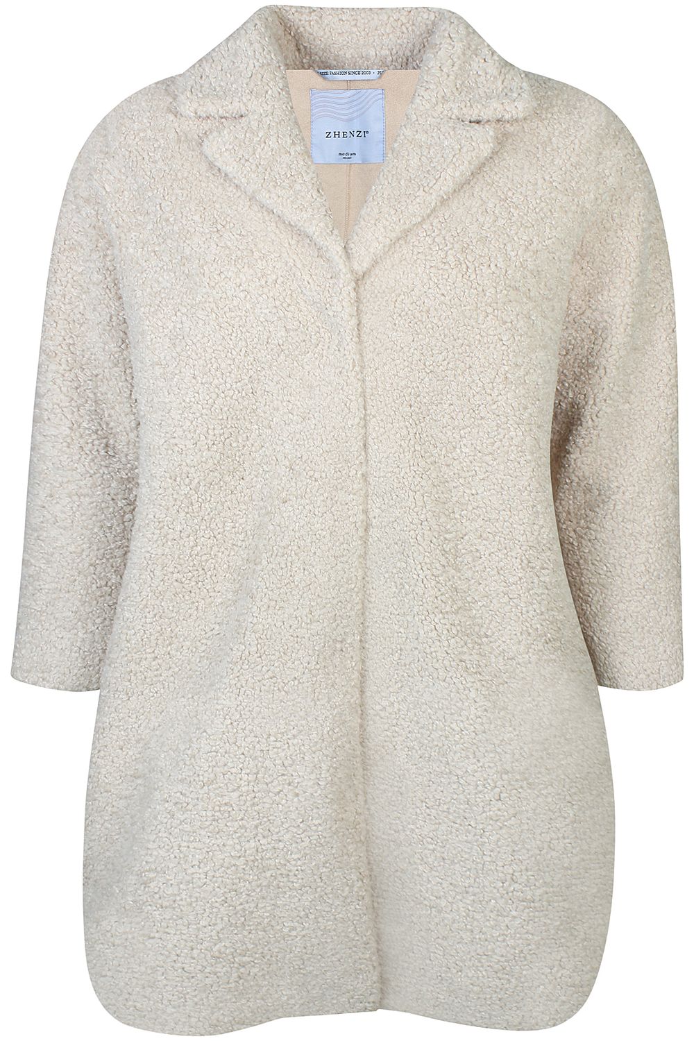 zhenzi Jacket 688 lange Mouw Zand Faye 688