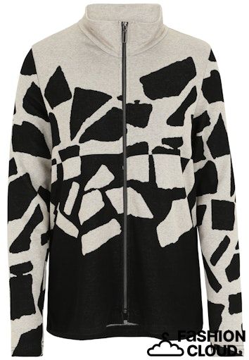 Doris Streich Jas Beige zwart 154169