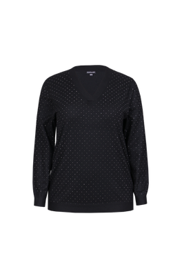 Exxcellent Gabrielle knit pullover Black 25NOE06