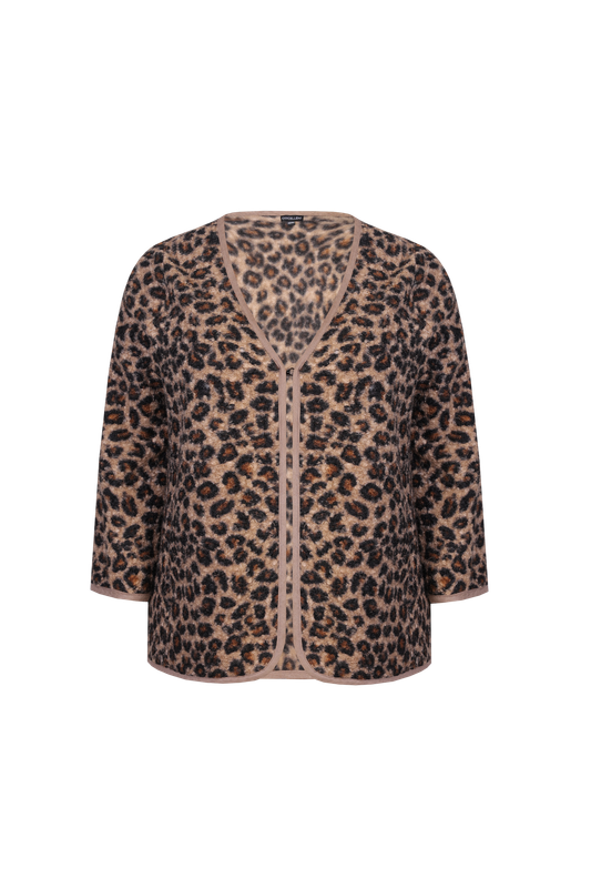 Exxcellent Lauryn jacket Sahara/Black 25NOE08