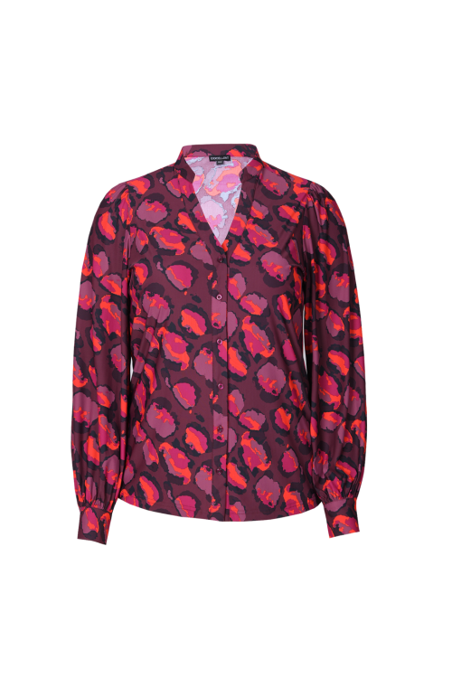 Exxcellent Skye blouse Mauve Wine/Poppy 25NZE05