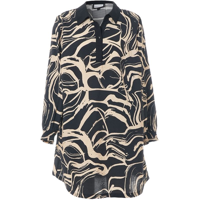 Gozzip Harper Tuniek Zwart Latte G255054