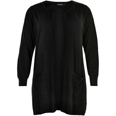 Studio Helsinki lang vest Zwart SG132