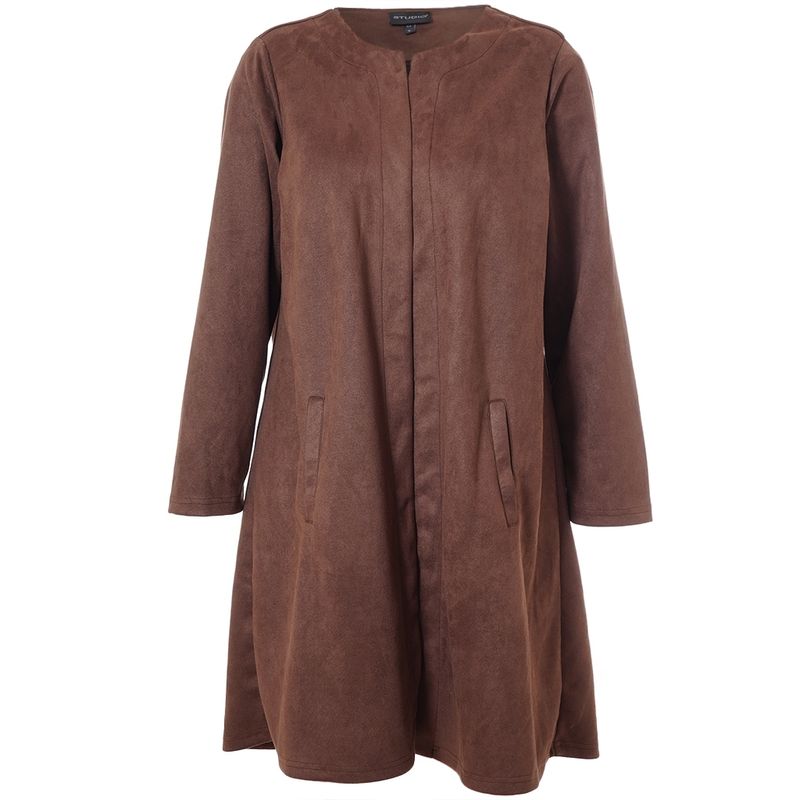 Studio Neomi vest Bruin S255859