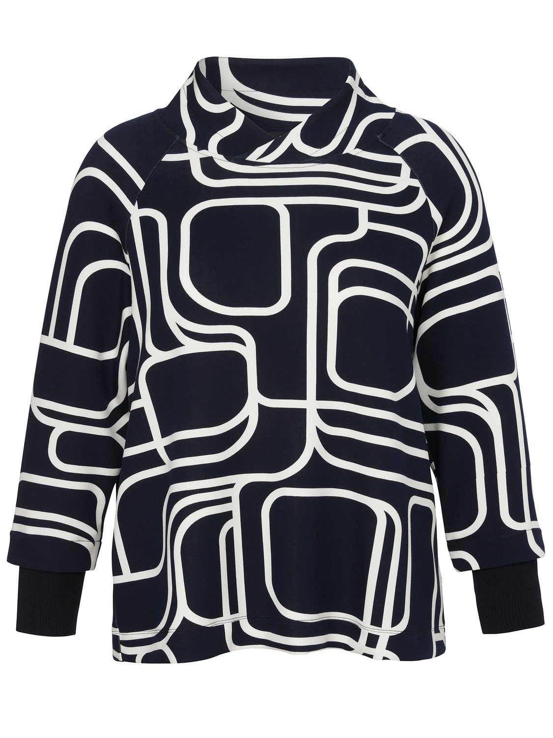 Via Appia Sweatshirt Marine / Creme 2515712