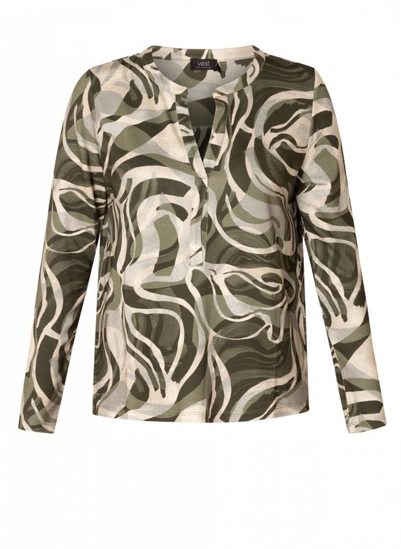 Yest Curve Valery Essential Army Green/Multi-Col A005850