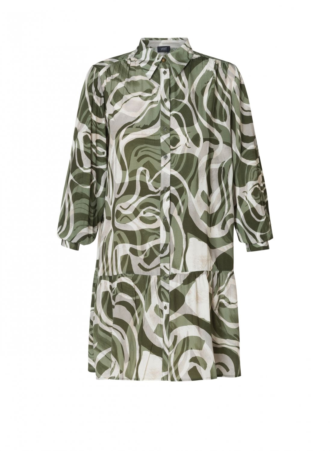 Yest Curve Gwyneth Army Green/Multi-Col A005789