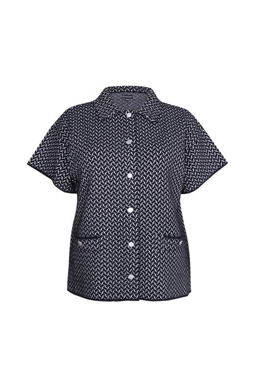 Exxcellent Eloise knit cardigan Black 25NME04