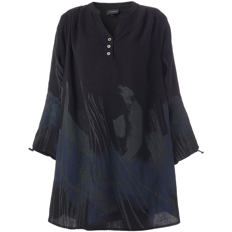 Gozzip Violet tuniek Zwart G255214