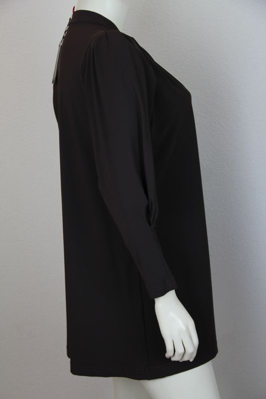 Only-M Tuniek LM met plooien SC Nutella SC.MAG.015ADG