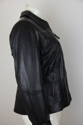 NO.1 by OX leder jas zwart 15018 zwart