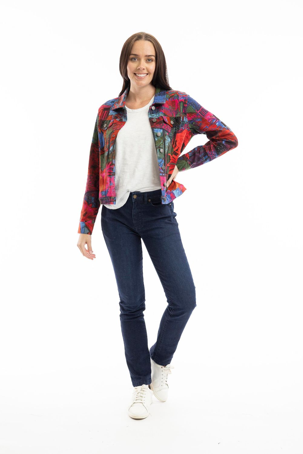 Orientique T-shirt Biker Jacket Houses 23014