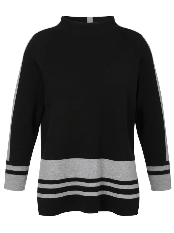 Via Appia Pullover Zwart/Grijs 2515884