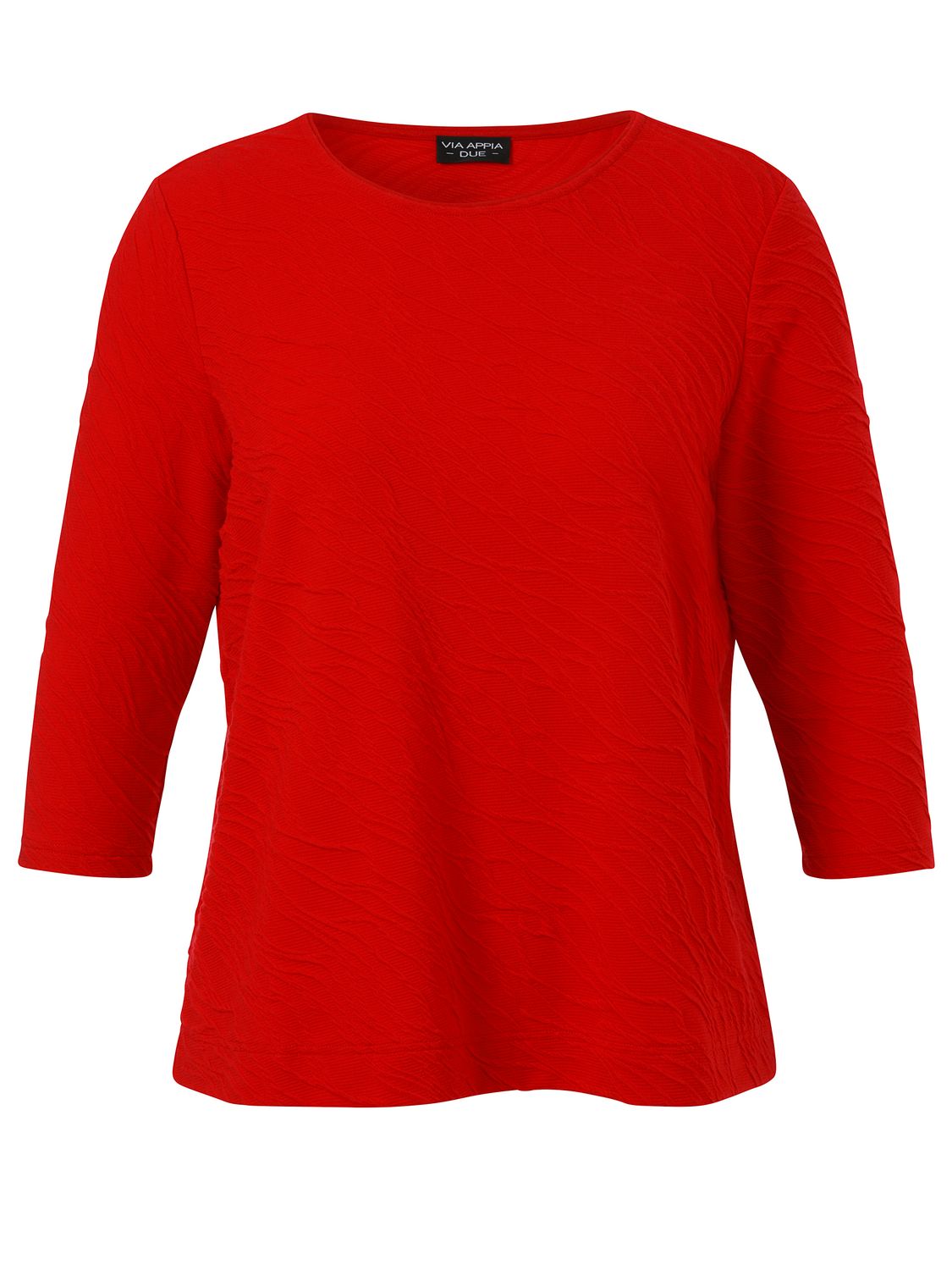 Via Appia T-shirt ronde hals Koraal 2515769