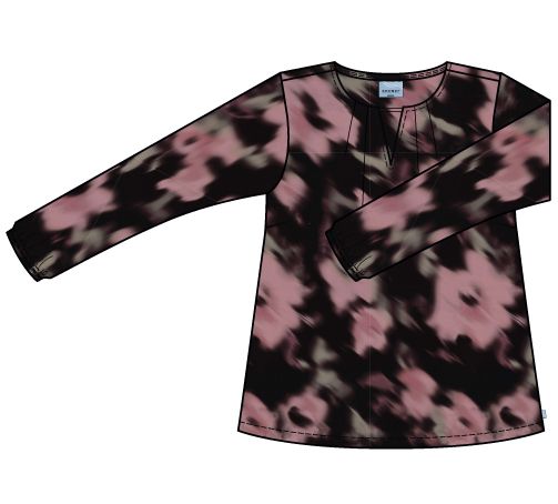 zhenzi Vera 1131 Blouse lange mouw Antique rose 201131