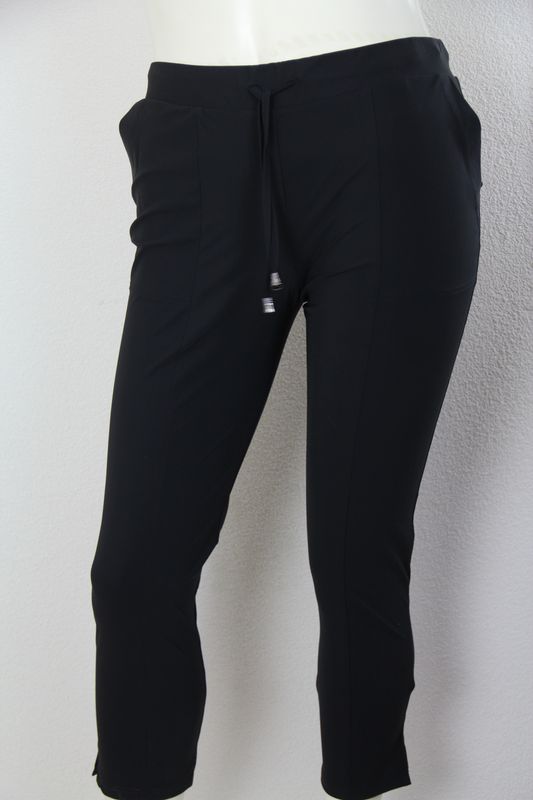 Only-M Pantalon 7/8 met splitje SC Strong D Nero SC.PAN.S.029DG