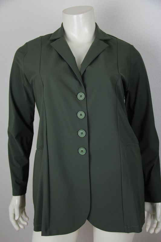 Only-M Blazer Midi 4 knoops SC DG Olive Green SC.GIAC.009DG