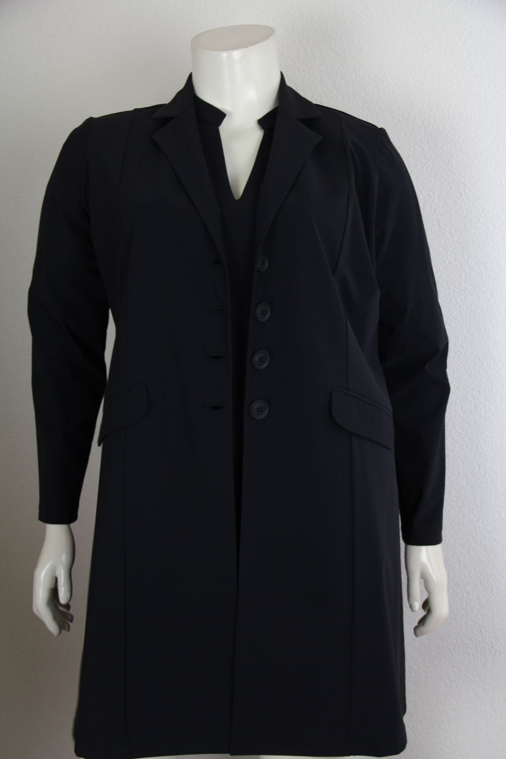 Only-M Blazer lang Klepzakje Schoudervullin Nero SC.GIAC.006DG