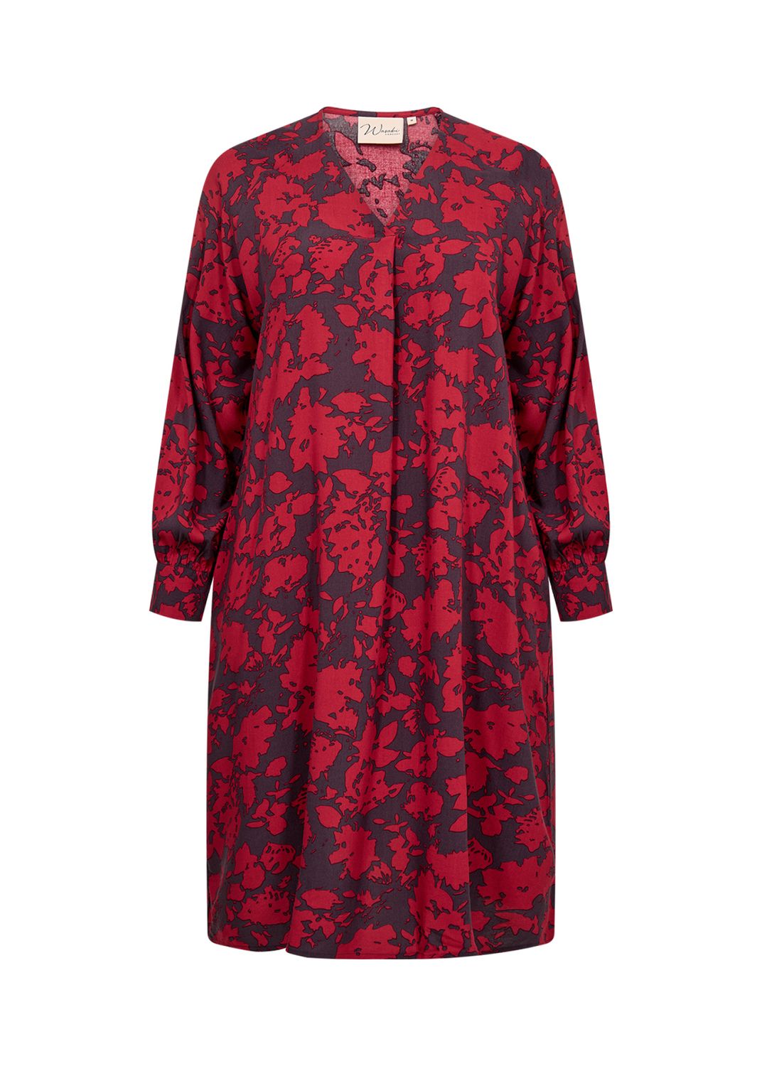 Wasabi Concept Jurk WA-SAPHINA3 Rood print W10579
