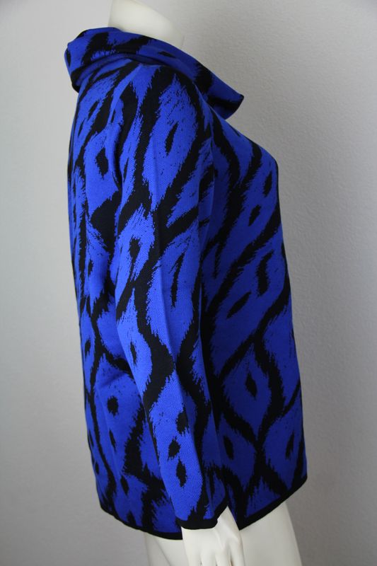 Netwalk Trui Blauw zwart 30024