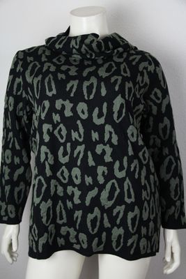 Netwalk Trui Zwart Groen 30021