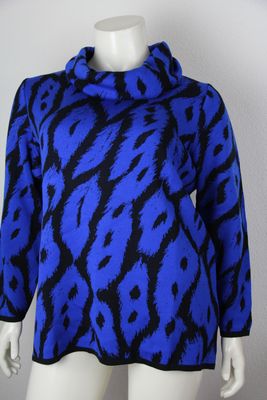 Netwalk Trui Blauw zwart 30024