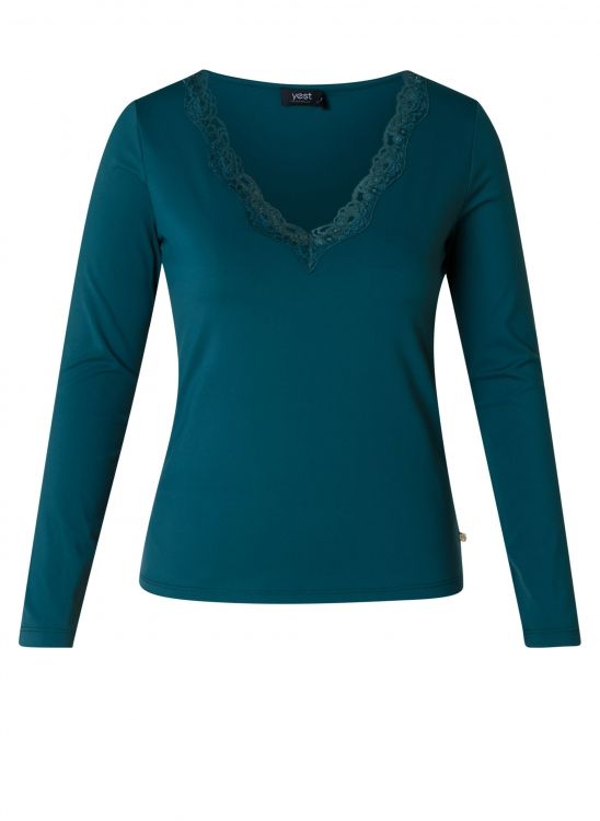 Yest Curve Hulda Teal Green A005950