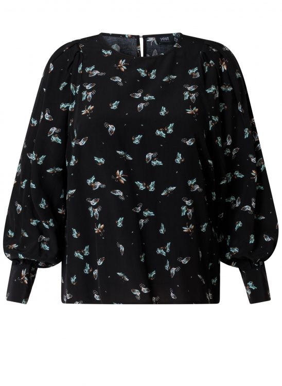 Yest Curve Hanika Black Multi Colour A005881