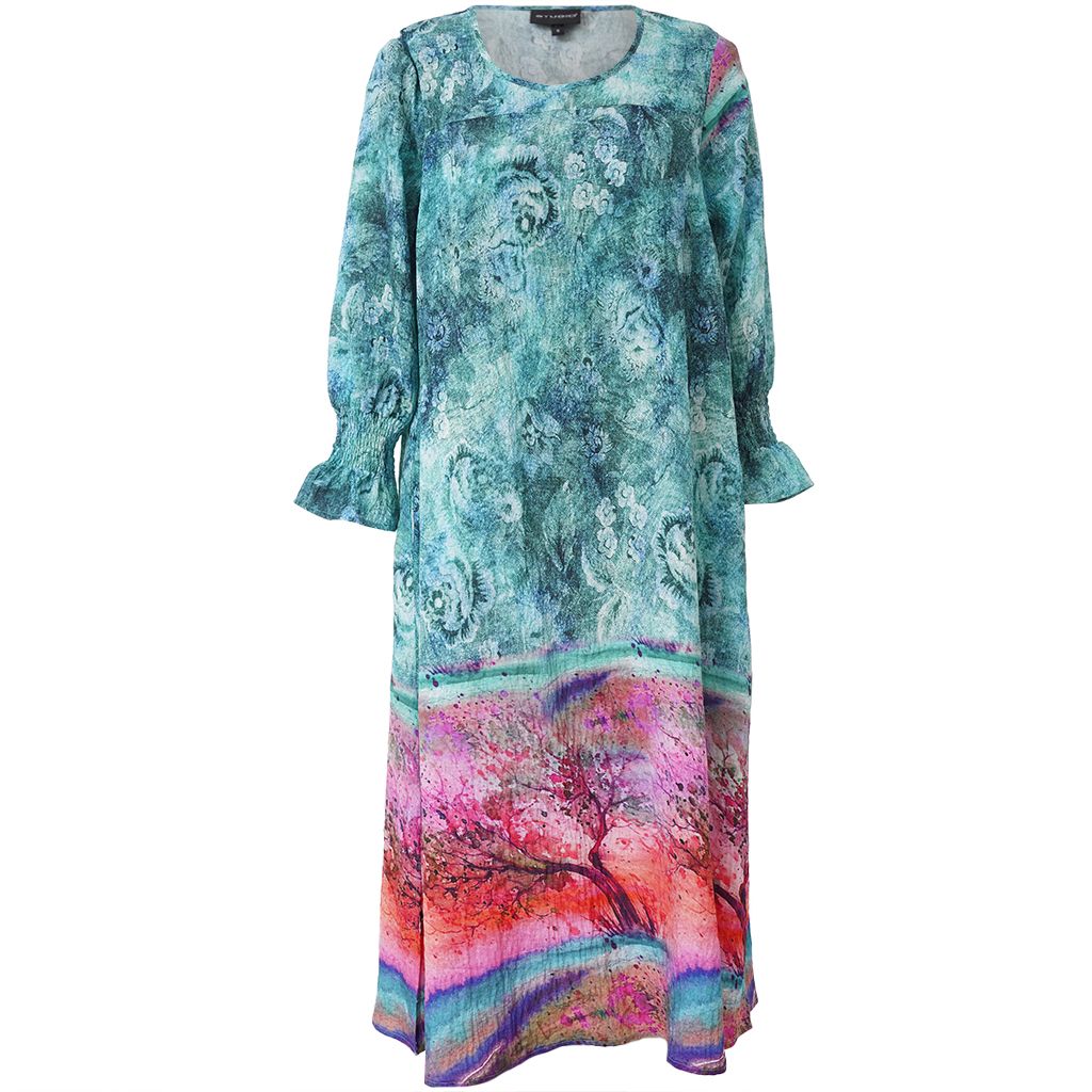 Studio SBodil Dress Blue with pink board S261842