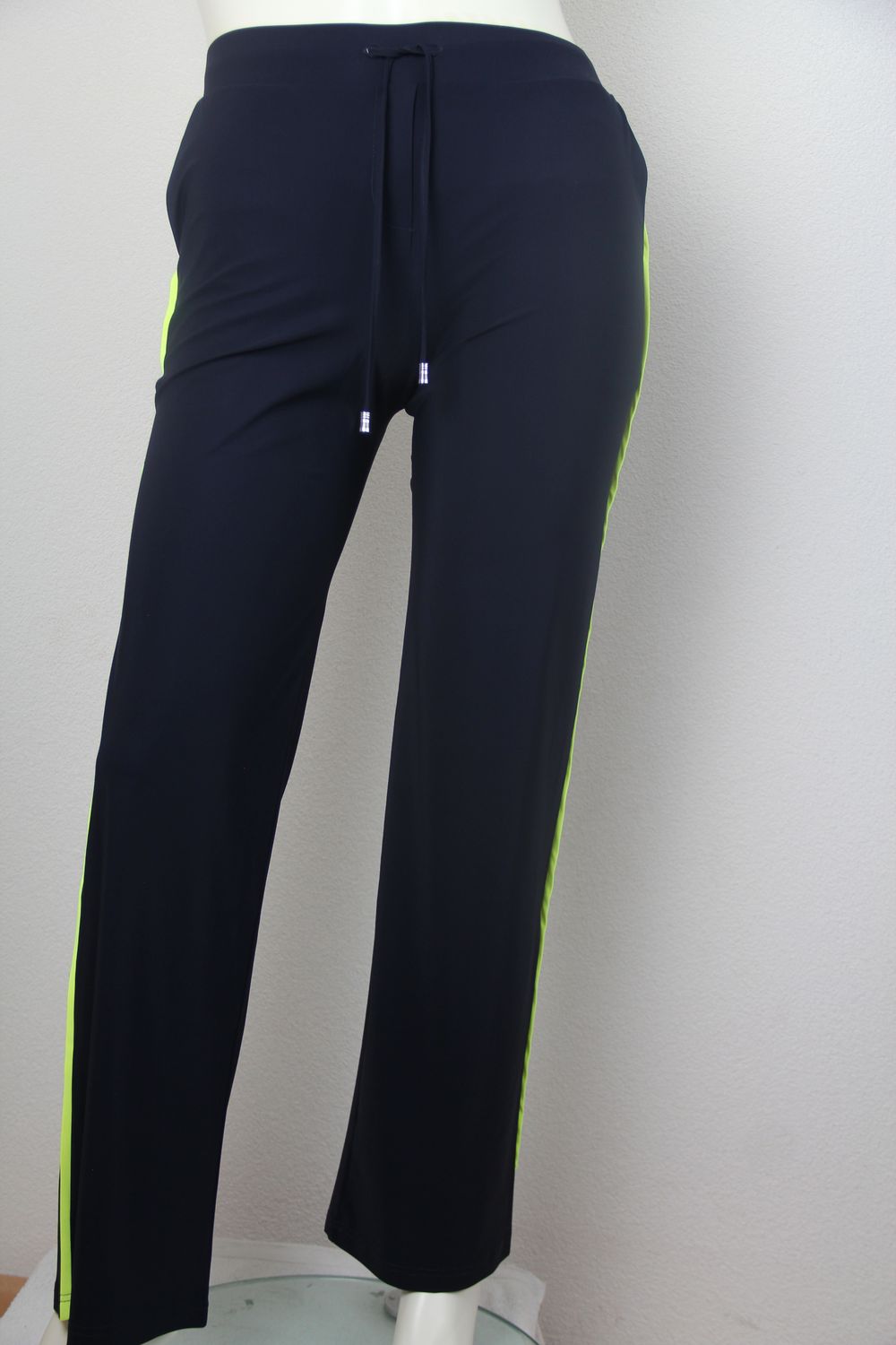 Only-M Pantalon wijd met profiel Navy-Fluor Giallo SC.PAN.051DG